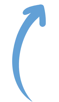 Blue arrow pointing downwards